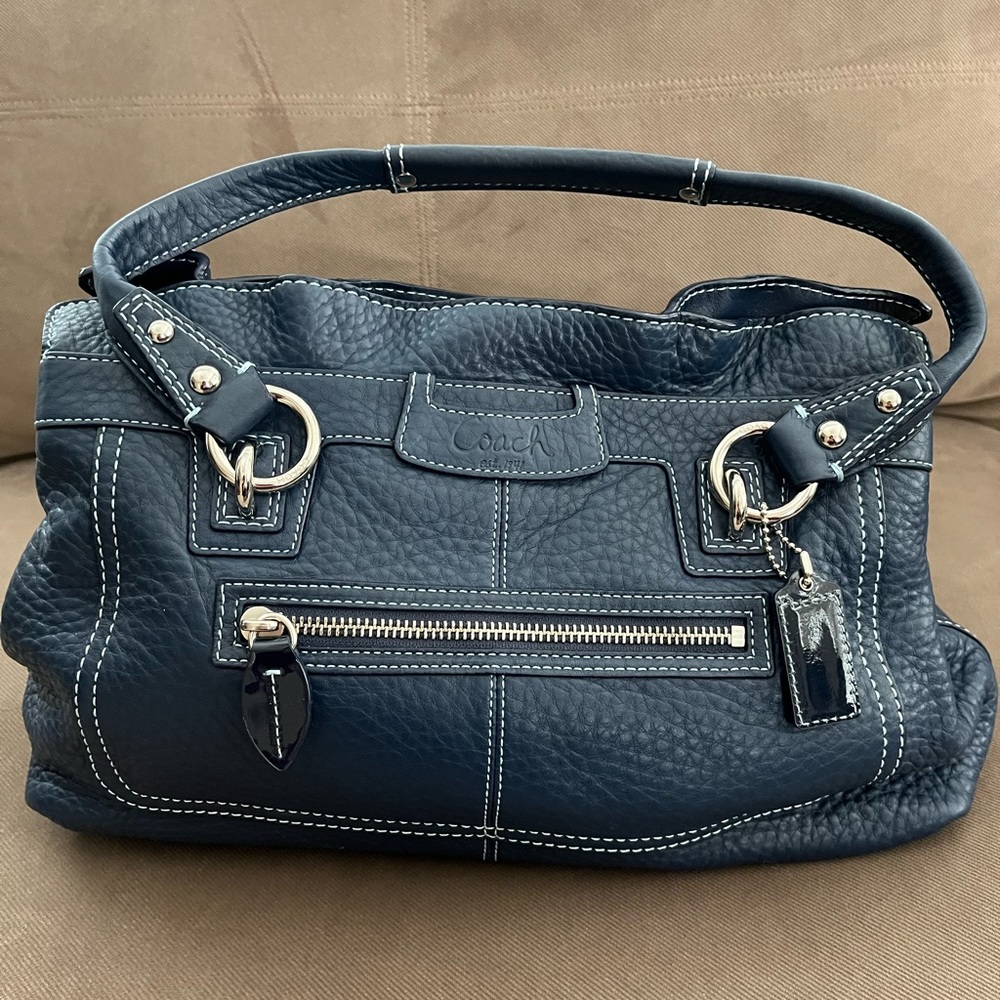 Coach Leather Shoulder Bag